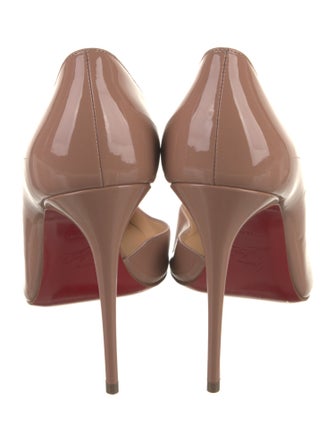 Christian Louboutin Patent Leather D'Orsay Pumps