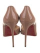Christian Louboutin Patent Leather D'Orsay Pumps