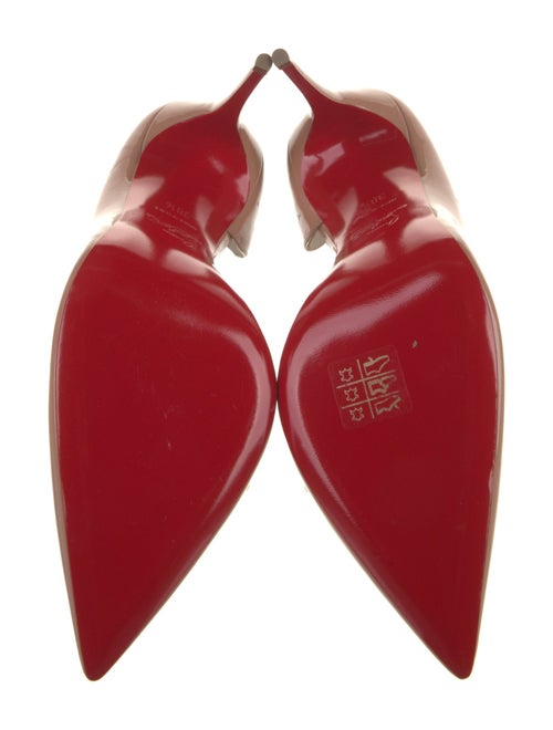 Christian Louboutin Patent Leather D'Orsay Pumps