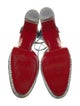 Christian Louboutin Embossed Leather Animal Print D'Orsay Pumps