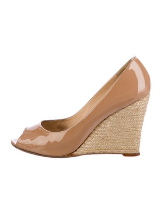 Christian Louboutin Patent Leather Espadrilles