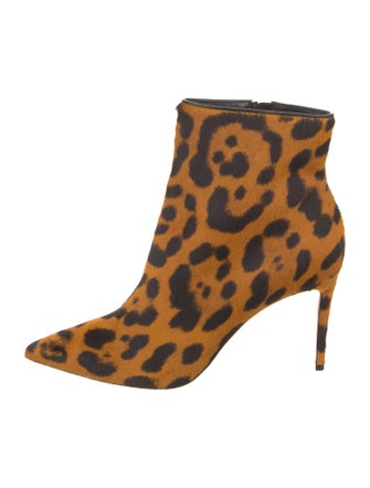 Christian Louboutin Ponyhair Animal Print Boots