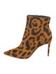 Christian Louboutin Ponyhair Animal Print Boots
