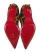 Christian Louboutin Ponyhair Animal Print Boots