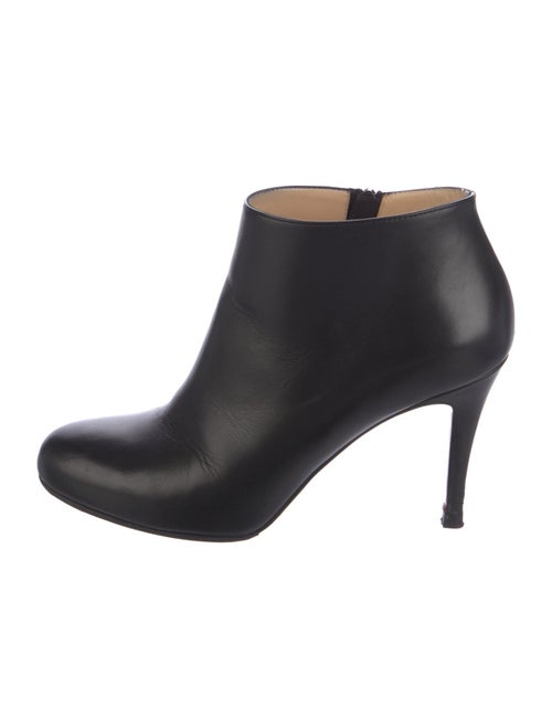 Christian Louboutin Spike Accents Leather Boots