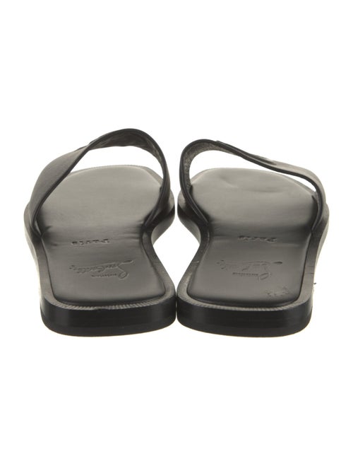 Christian Louboutin Leather Slides
