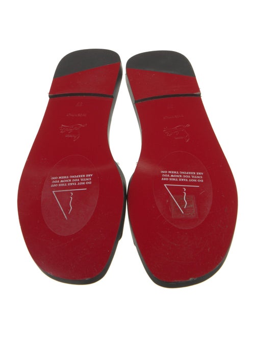 Christian Louboutin Leather Slides