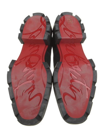 Christian Louboutin Suede Derby Shoes