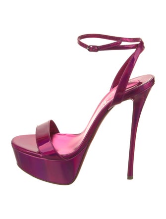 Christian Louboutin Patent Leather Sandals