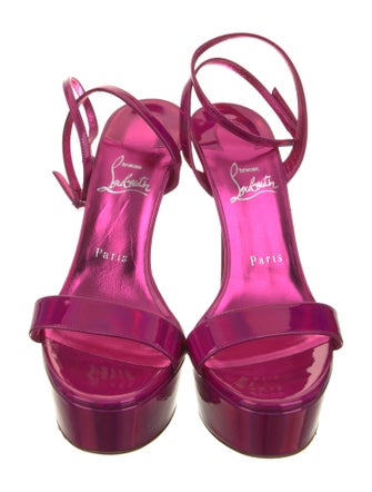 Christian Louboutin Patent Leather Sandals