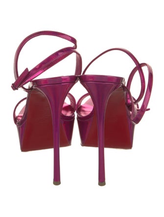 Christian Louboutin Patent Leather Sandals