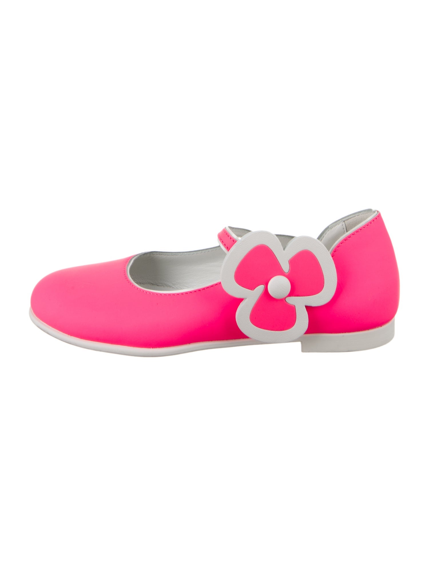 Christian Louboutin Girls' Leather Ballet Flats
