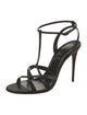 Christian Louboutin Leather T-Strap Sandals