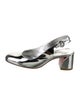 Christian Louboutin Patent Leather Slingback Pumps
