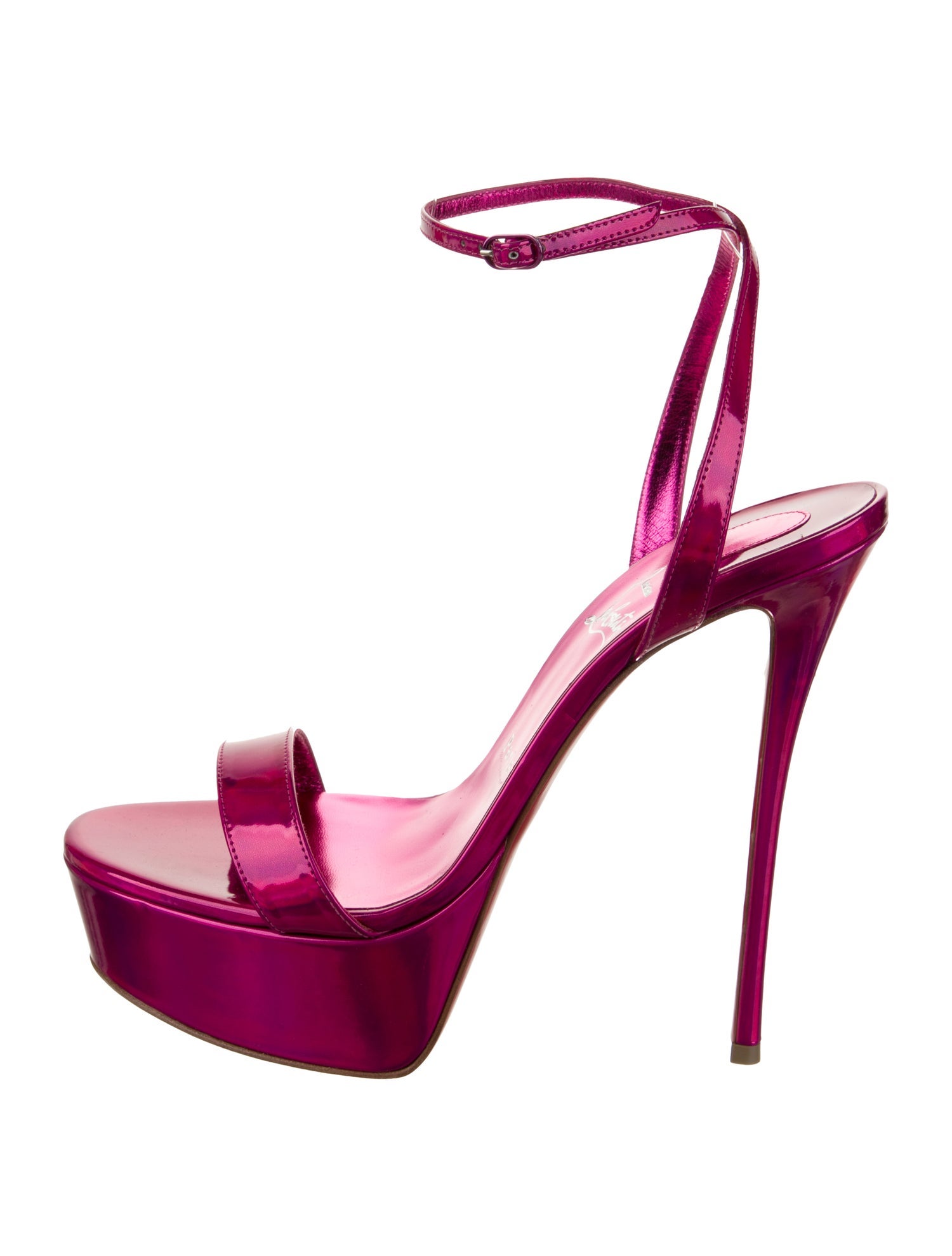 Christian Louboutin Patent Leather Sandals