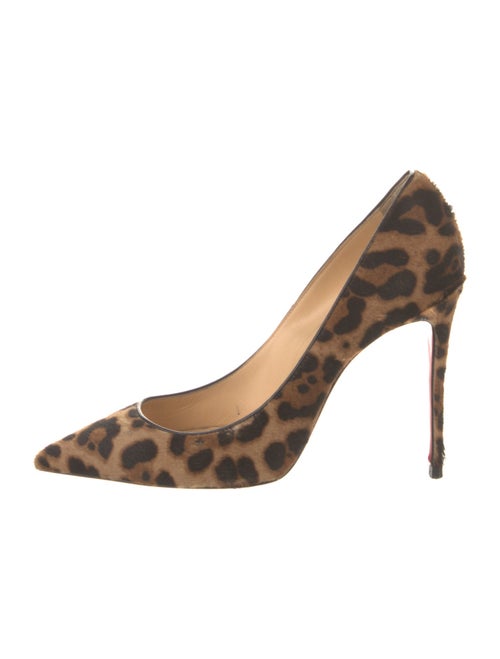 Christian Louboutin Ponyhair Animal Print Pumps