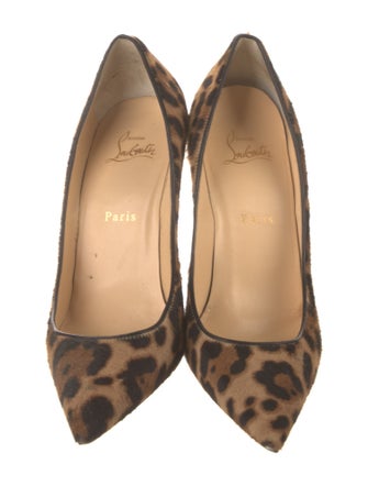 Christian Louboutin Ponyhair Animal Print Pumps