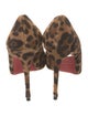 Christian Louboutin Ponyhair Animal Print Pumps