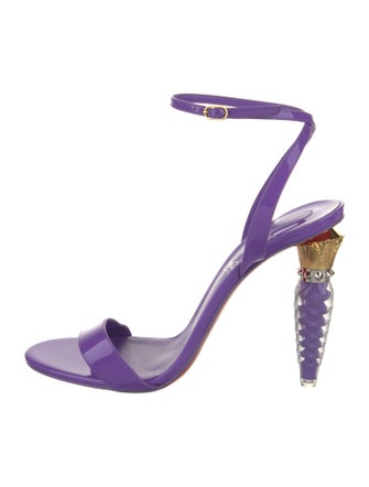 Christian Louboutin Patent Leather Sandals