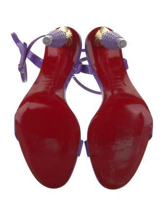 Christian Louboutin Patent Leather Sandals