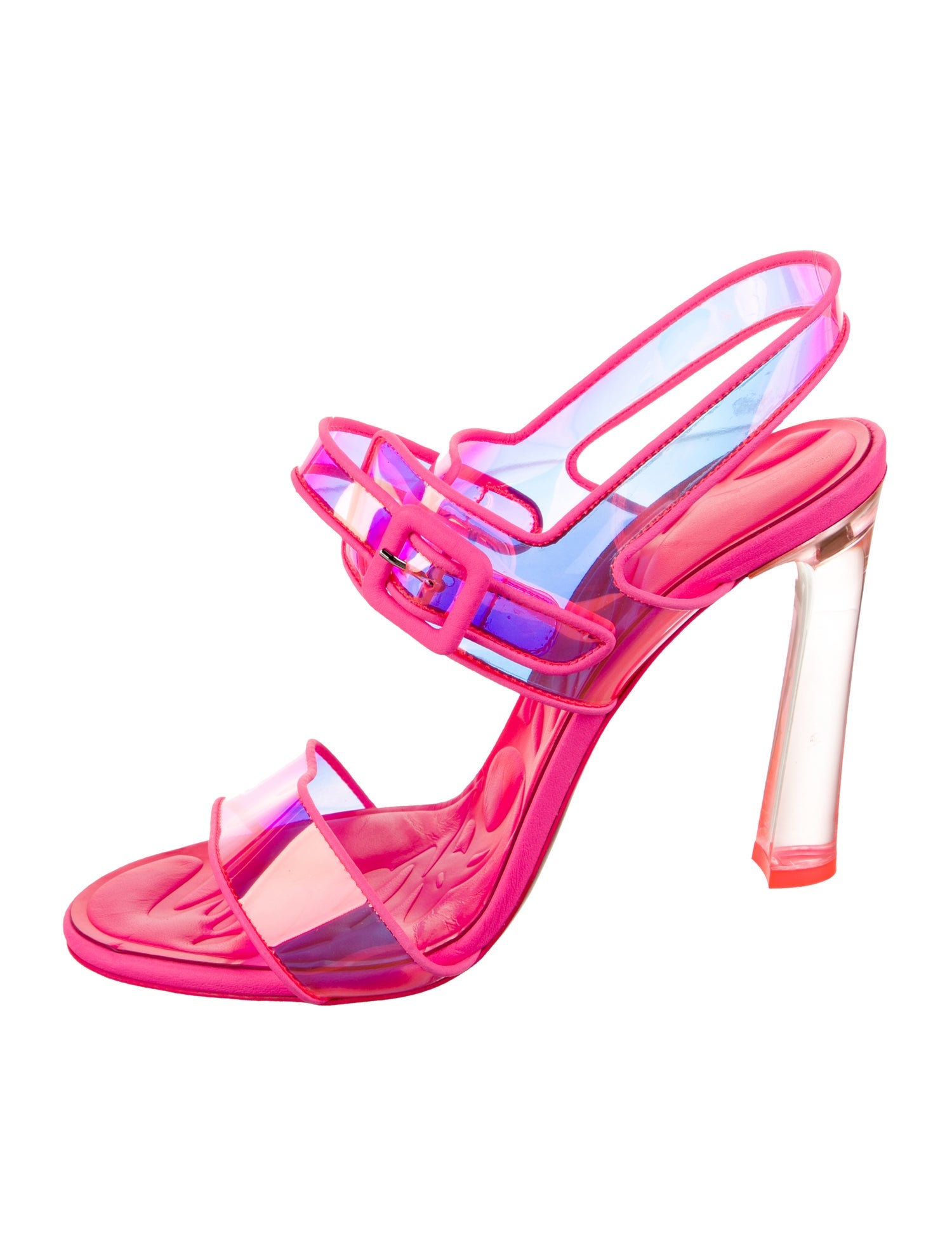 Christian Louboutin PVC Slingback Sandals