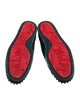 Christian Louboutin Spike Accents Suede Sneakers