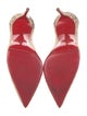 Christian Louboutin Silk Pleated Accents Pumps