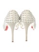 Christian Louboutin Spike Accents Leather Pumps