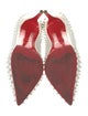 Christian Louboutin Spike Accents Leather Pumps