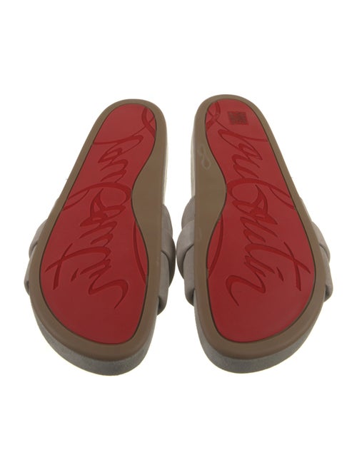 Christian Louboutin Suede Slides
