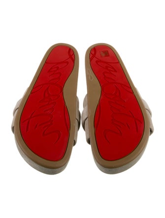 Christian Louboutin Suede Slides