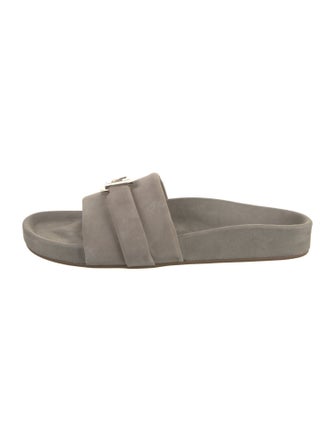 Christian Louboutin Suede Slides