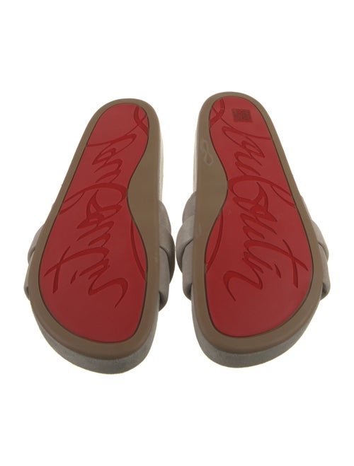 Christian Louboutin Suede Slides