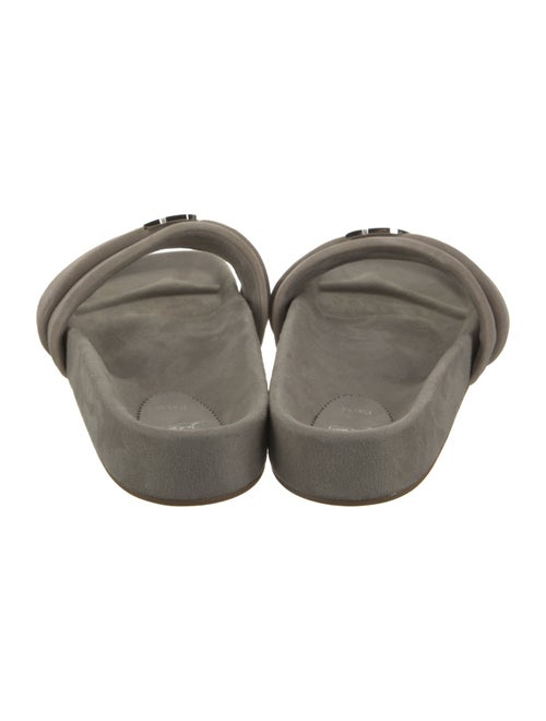 Christian Louboutin Suede Slides