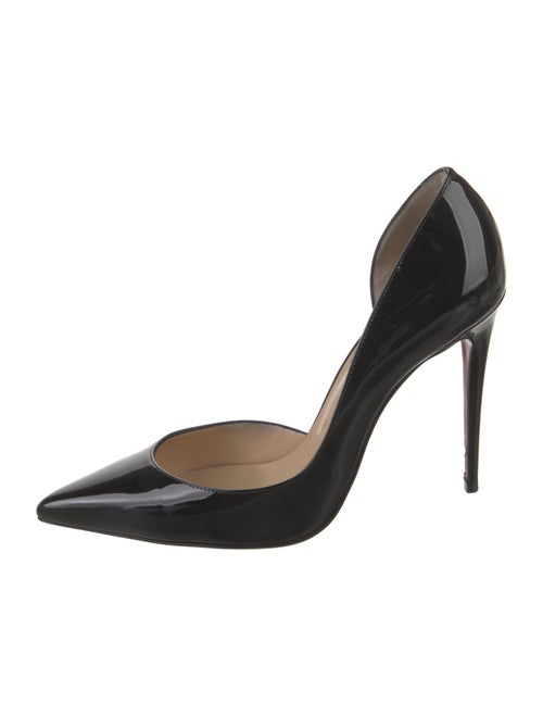 Christian Louboutin Patent Leather D'Orsay Pumps