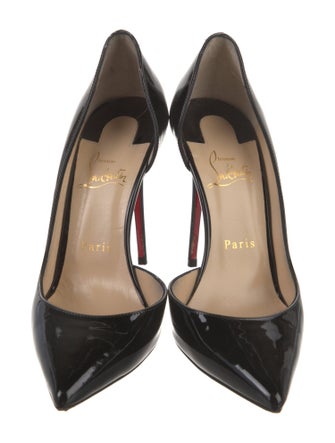 Christian Louboutin Patent Leather D'Orsay Pumps