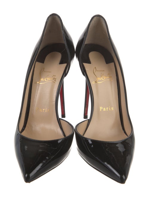 Christian Louboutin Patent Leather D'Orsay Pumps