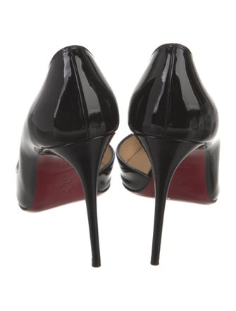 Christian Louboutin Patent Leather D'Orsay Pumps