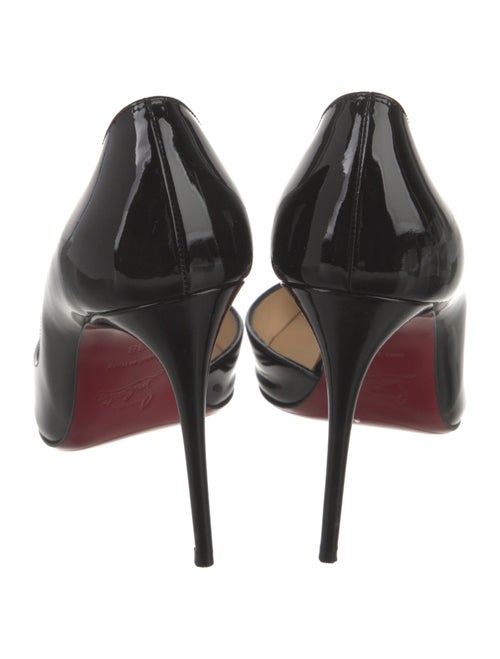 Christian Louboutin Patent Leather D'Orsay Pumps