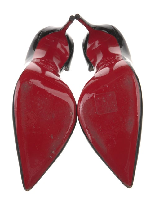 Christian Louboutin Patent Leather D'Orsay Pumps