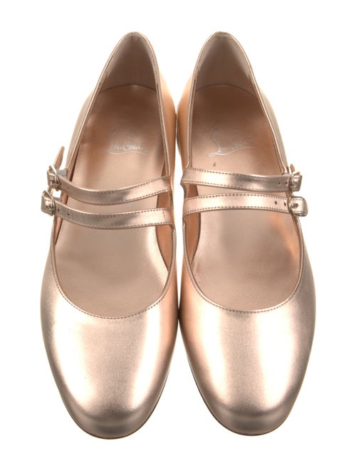 Christian Louboutin Patent Leather Mary Jane Flats