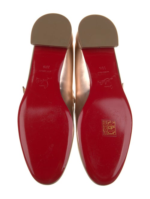 Christian Louboutin Patent Leather Mary Jane Flats