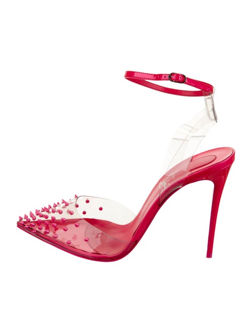 Christian Louboutin PVC Colorblock Pattern Pumps