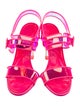 Christian Louboutin PVC Slingback Sandals