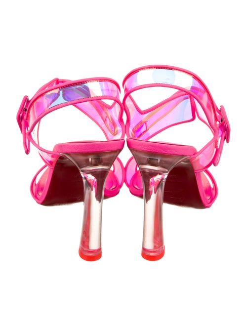 Christian Louboutin PVC Slingback Sandals