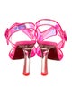 Christian Louboutin PVC Slingback Sandals