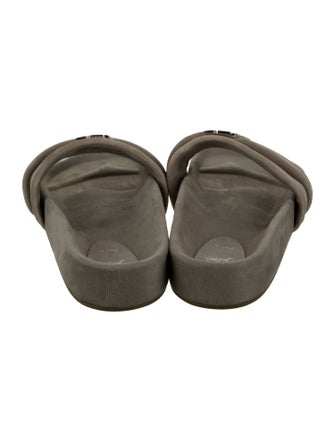 Christian Louboutin Suede Slides