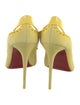 Christian Louboutin Suede Studded Accents Pumps