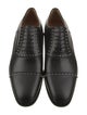 Christian Louboutin Leather Studded Accents Oxfords