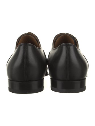 Christian Louboutin Leather Studded Accents Oxfords